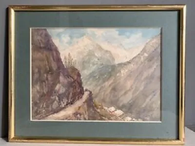 Henri Prost Peinture - montagne savoie