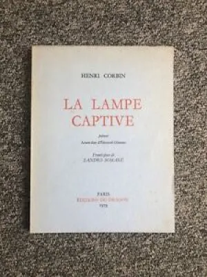 Henri Corbin La Lampe - editions