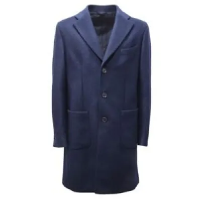 8558AH cappotto uomo - blue wool