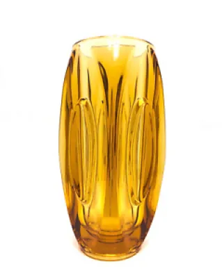 Vase 20 cm Bernsteinfarben - rudolf