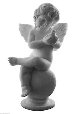 Sculpture Marbre Blanc - angel