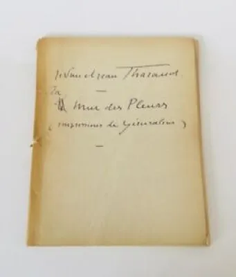 Jérôme et Jean THARAUD - 1924