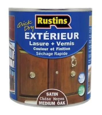 Rustins Lasure + Vernis - moyen