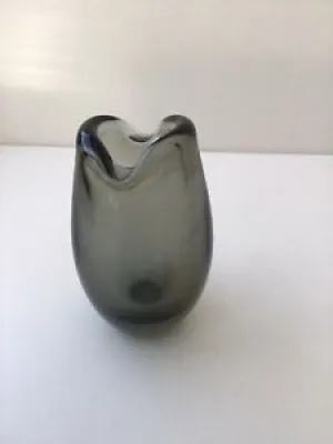 Vase gris fumé per lutken - holmegaard