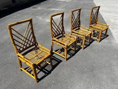 Ensemble de 4 chaises - del