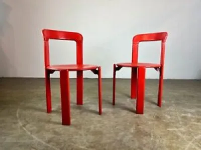 Lot de 2 chaises vintage - bruno rey