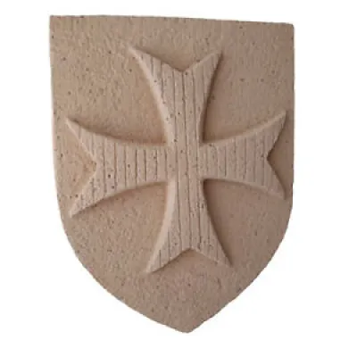 Croix des Templiers blason, - artisan