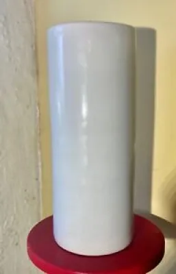 Vase rouleau céramique - laiteux