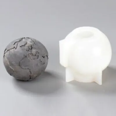 Béton Globe Moule Silicone - ciment