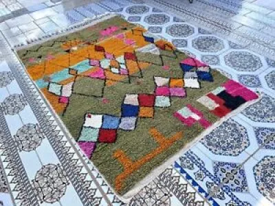 Rug Morocco 6x9 Feet - colorful