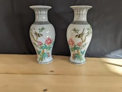 pair de vase asiatique