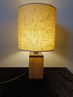 Lampe vintage en grès - raymonde leduc