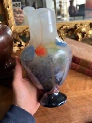 Vase Verre Vintage Par - gerard