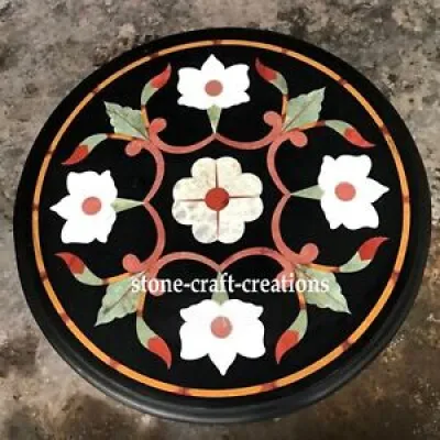 18 Inches Round Marble - coffee
