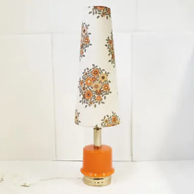 LAMPADAIRE DE SOL VINTAGE - flower power