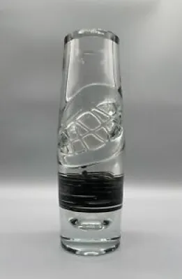 Vase en verre vintage - novy