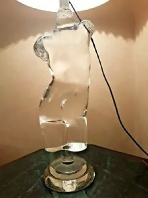 VINTAGE TABLE LAMP plexiglass