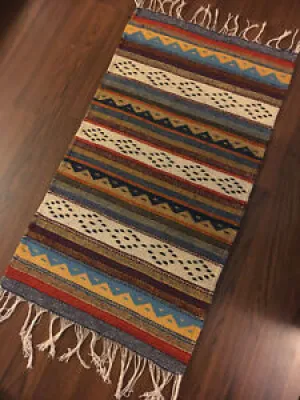 Hand made wool Carpet - mexico