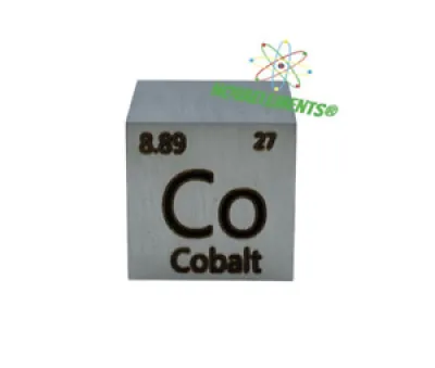 Cobalt Métal cube 25.4mm