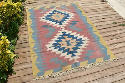 Turkish Kilim rug 47''x62'' - kelim