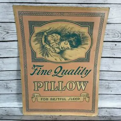1940's Large Vintage - pillow