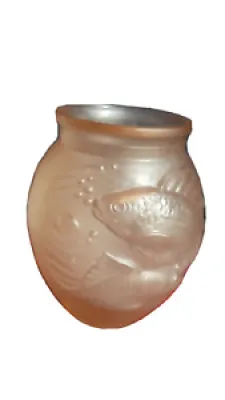 Vase rond Art Déco Souchon - bulles