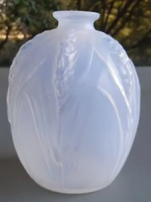 Vase verre opalescent - edmond etling