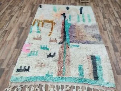 Moroccan handwoven rug,