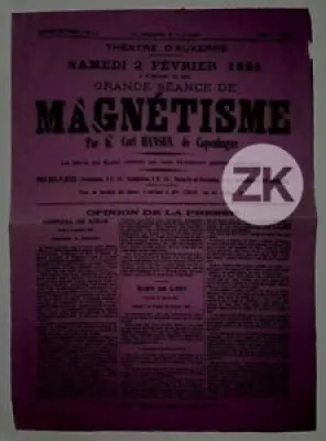 CARL HANSEN Magnétisme - spectacle