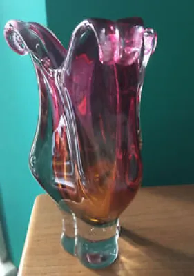 Vase vintage en verre - hospodka