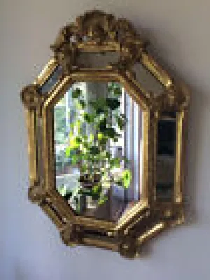 Miroir regence octogonal