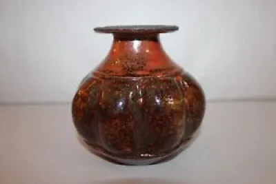 Vase en céramique / - signature