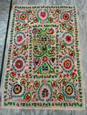 Hand Embroidered Uzbek - suzani