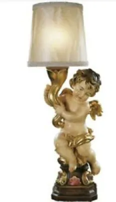 Ange Baroque Avec Lampe