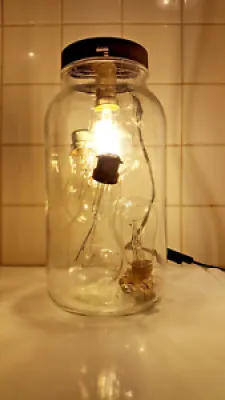 Edison, lampe bocal d'ampoules.