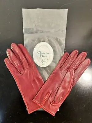 Paire de gants Christian - dior