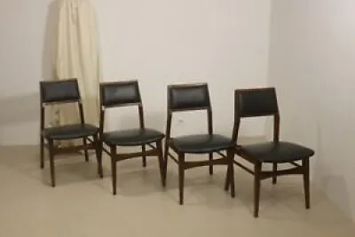 Set 4 chaises salle - foster