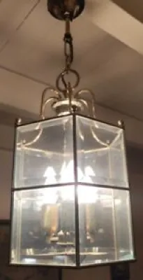 Suspension lanterne art-déco - hexagonale