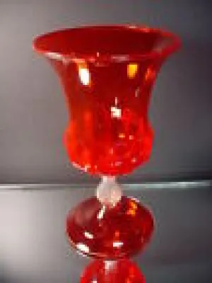Venini ? Venetian Glass - red