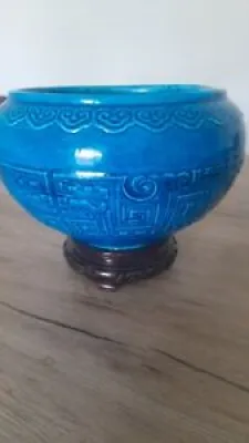 Rare cache pot vase asiatique - theodore