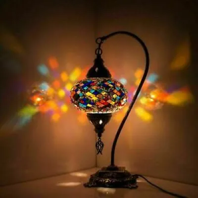 2X lampe turque Style