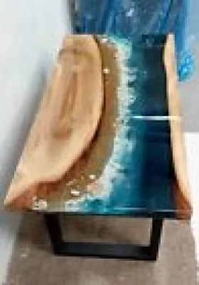 Epoxy River dining Table