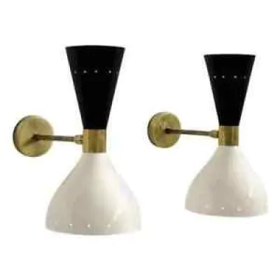 pair of sconces in the
