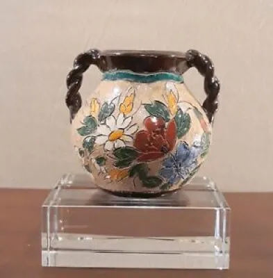 Petit vase boule en céramique - massier
