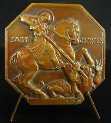 Médaille Saint Georges - dragon 54cm