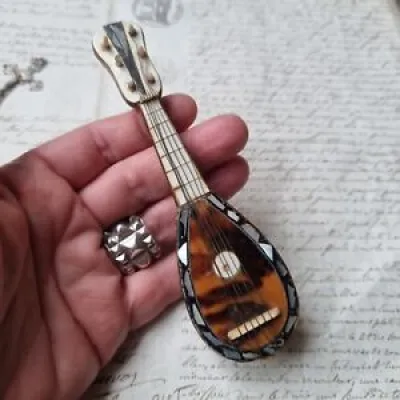Mandoline Miniature XIXè - instrument musique