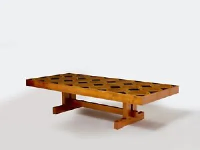 Grand table basse moderniste - ardoise