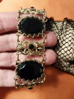 Vers 1900 Superbe bracelet - noires