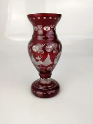  Vase Ancien Cristal - meule