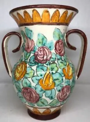 Vase Ansé Décor Floral - monaco cerart